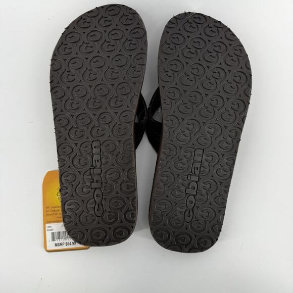Cobian Mens Lazo Sandals Campo Del Sol Dark Brown Mens Size 8 main image 4